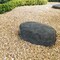 Decorative Outdoor Weather-Resistant Artistic Artificial Faux Stone Rock, Garden Patio Granite Grey Fiberglass Stone